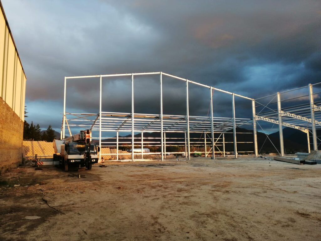 Steel Structures for warehouses