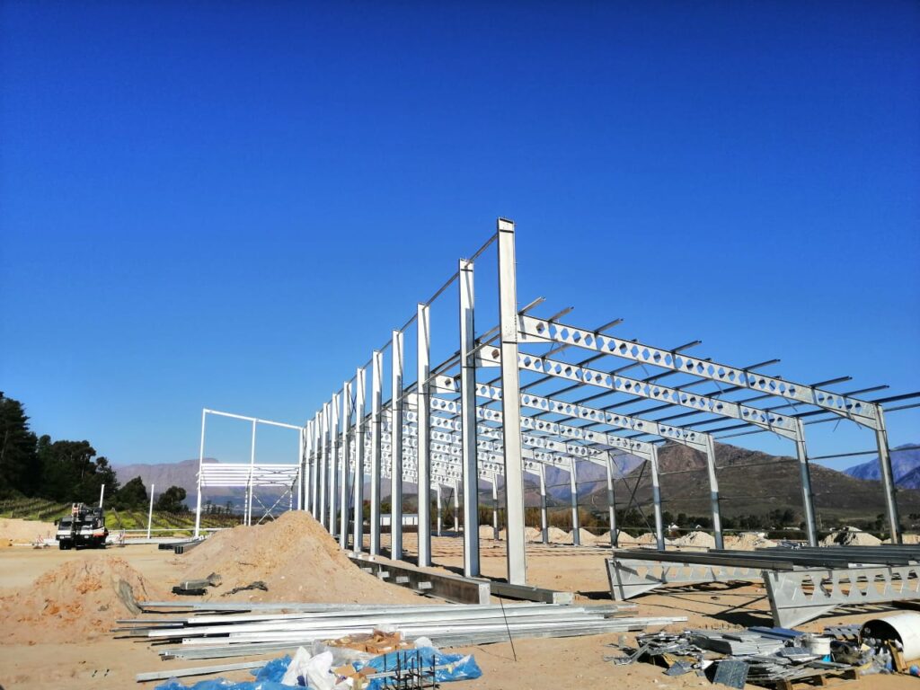 Steel Structures for warehouses