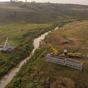 Nambiti Game Reserve, Steel Structure Bridge