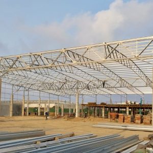 idube trade port steel structure warehouse