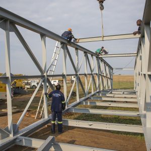 Nambiti Game Reserve, Steel Structure Bridge